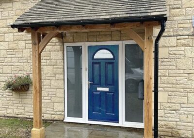 Bespoke Handmade Wooden Doors and Porch