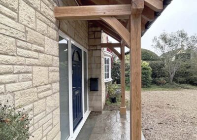 Bespoke Handmade Wooden Doors and Porch