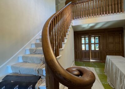 Bespoke handmade wooden stairs